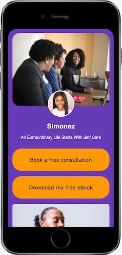 Simonez is a great example of a business website for consulting, negotiation, or professional office. This website also features self-care and is made by BuiltandHosted.com.